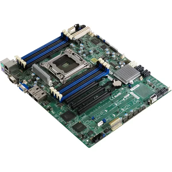 Supermicro MBX9SRIF | X9SRI-F Socket Lga 2011 Intel C602 Chipset Intel Xeon E5-2600/1600 & E5-2600/1600 V2 Processors Support DDR3 8X Dimm 2X SATA3-image