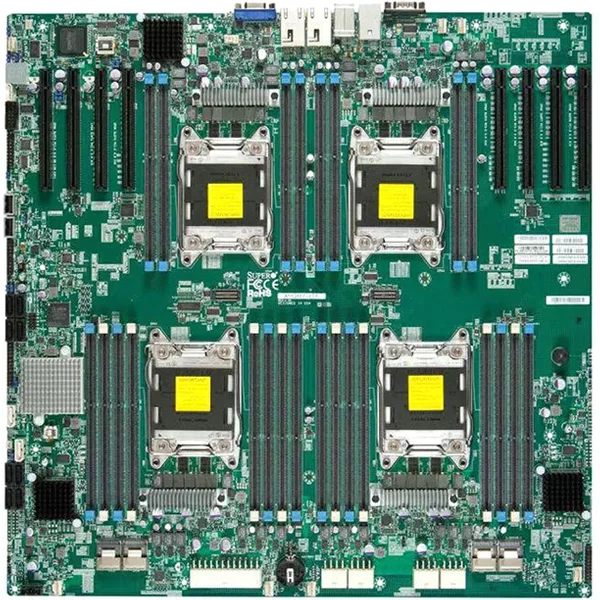 Supermicro X9QR7-TF-JBOD | Socket LGA2011 Intel C602 Chipset Proprietary System Board (Motherboard) Supports 4X Xeon E5-4600 Series DDR3 24X Dimm-image