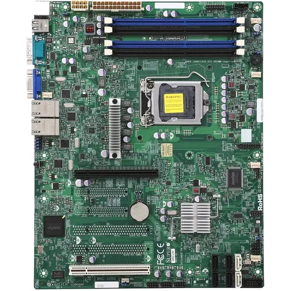 Supermicro X9SCI-LN4F-O | Socket LGA1155 Intel C204 Chipset Atx System Board (Motherboard) Supports Xeon E3-1200/Core I3/Pentium/Celeron DDR3 4X Dimm-image