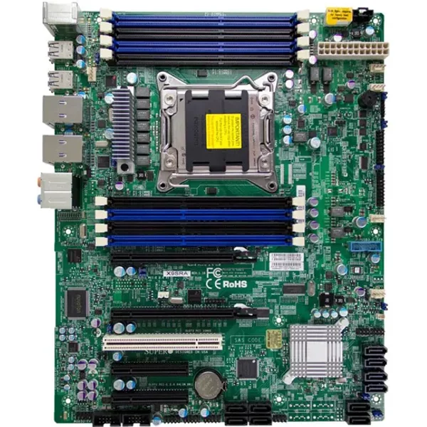 Supermicro X9SRA-B | Intel Xeon E5-2600/1600 V2 Socket R Lga 2011 C602 Chipset DDR3 Ram Atx Server (Motherboard)-image