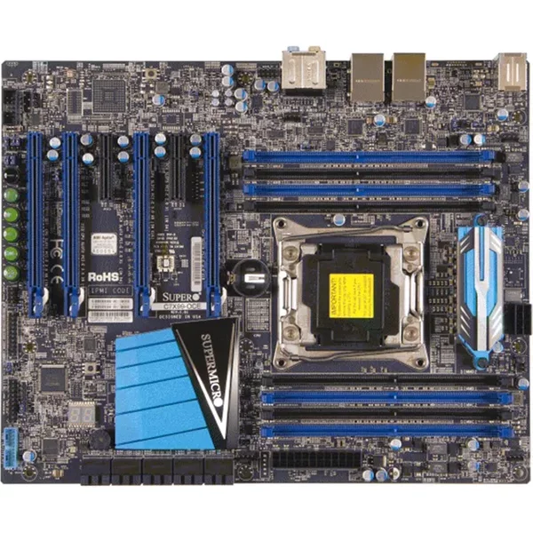Supermicro C7X99-OCE-O | C7X99-OCE Socket LGA2011 Intel X99 Chipset Atx System Board (Motherboard) Supports Core I7/I7 Extreme Edition DDR4 8X Dimm-image