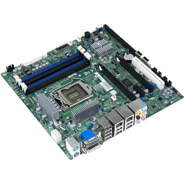 Supermicro MBD-C7SIM-Q-O | C7SIM-Q Socket LGA1156 Intel Q57 Express Chipset Micro-Atx System Board (Motherboard) Supports Core I3/I5/I7 Series DDR3 4X Dimm-image