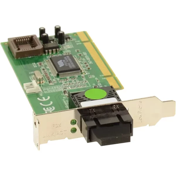 Dell 0CW595 | 100Base-Fx 10/100Mbps 1-Port Half Height Low-Profile Pci Network Card-image