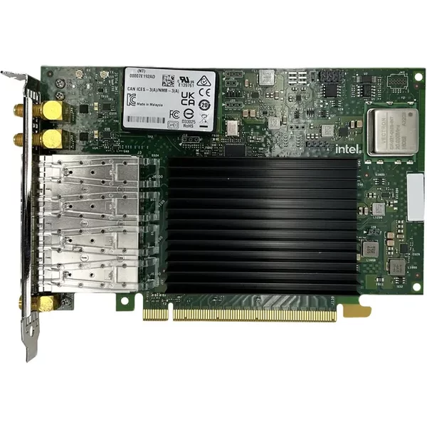 Dell 0WK9RR | E810-XXVDA4 4-Ports 10/25Gbe SFP28 Pci Express 4.0 X16 Full Height Network Adapter-image