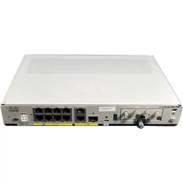 Cisco C1161X-8PLTEP-RF | Isr 1100X 8 X Ports 1000Base-T 2 X Sfp (Mini-Gbic) Ports 1000Base-X Rack-Mountable Integrated Services Router-image
