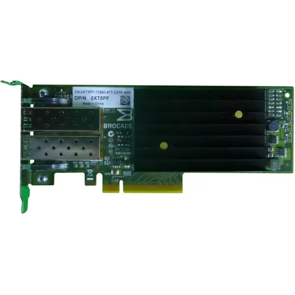 Dell XT5PF | Brocade 1020 2-Ports 10Gb/S Pci Express 2.0 X8 Converged Network Adapter Card-image