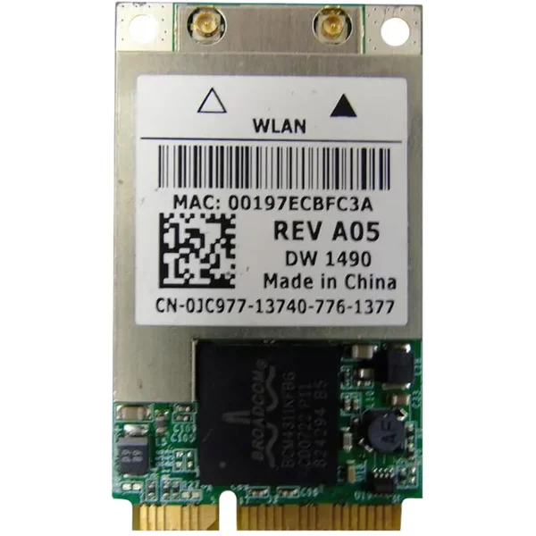 Dell 0JC977 | Truemobile 1490 Ieee 802.11A/B/G Mini Pci Express Wi-Fi Network Adapter For Inspiron 6400-image