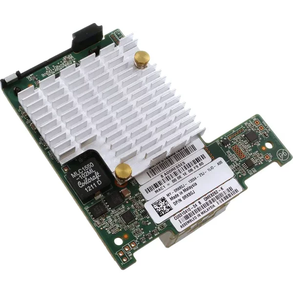 Dell 0RX8GJ | 2 X Ports 10Gb/S Pci Express Mezzanine Network Card For Poweredge Blade Server-image