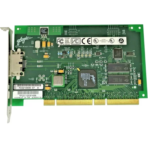 Dell FC0210406-07 | Single-Port 1Gb/S 64-Bit Fibre Channel Host Bus Network Adapter-image