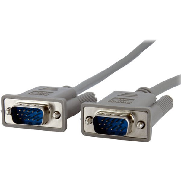 Startech MXT101MM10 | 10 Ft Coax High Resolution Vga Monitor Cable (Gray)-image