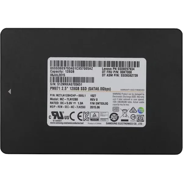 Lenovo 00KT008 | 128GB Sata 6Gb/S 2.5-Inch Solid State Drive-image