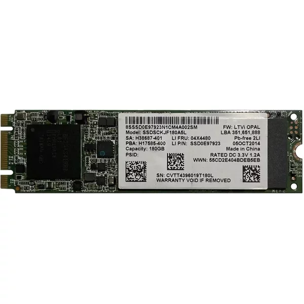 Lenovo 04X4480 | 512GB Multi-Level Cell Pci Express 3.0 X4 Nvme M.2 2280 Solid State Drive-image