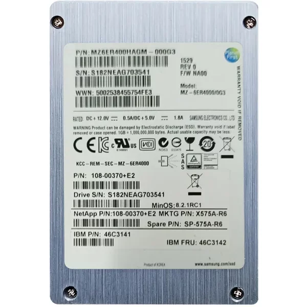 Ibm 46C3141 | 400GB Sas 12Gb/S 2.5-Inch Solid State Drive-image