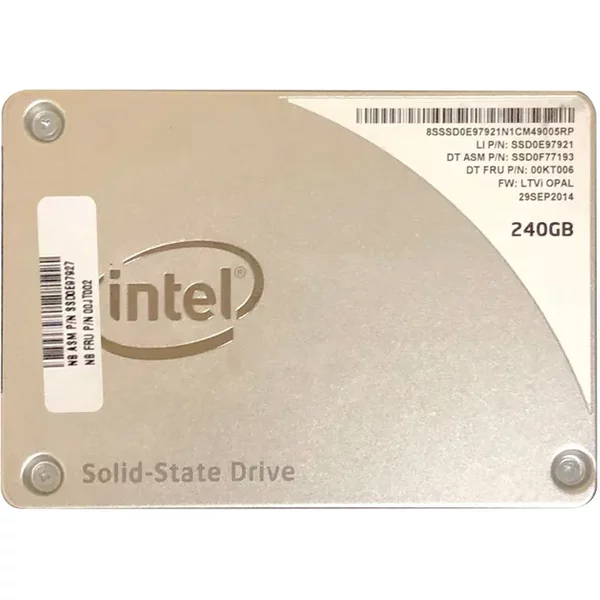 Lenovo 00JT002 | 240GB Mlc Sata 6Gb/S Opal 2.0 2.5-Inch Internal Solid State Drive For Thinkpad L440-image