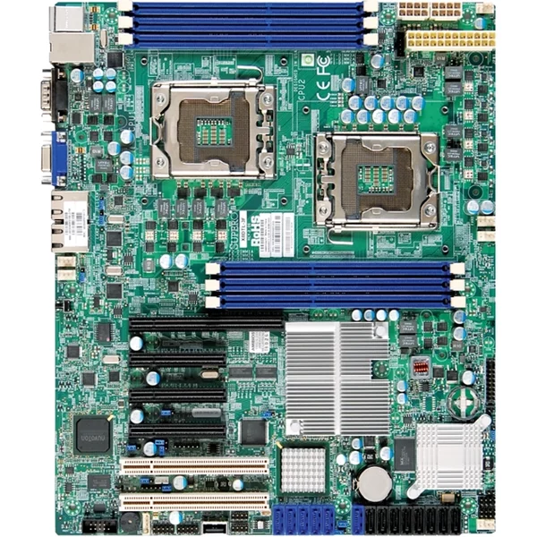 Supermicro MBD-SMP-X8DTL-IF-B | X8DTL-IF Dual Socket Lga 1366 Intel 5500 Chipset Intel Xeon 5600/5500 Series Processors Support DDR3 6X Dimm 6X Sata-image