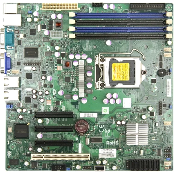 Supermicro MBD-X8SIL-F-B | X8SIL-F Socket LGA1156 Intel 3420 Chipset Micro-Atx System Board (Motherboard) Supports Xeon X3400/L3400 Series DDR3 4X Dimm-image