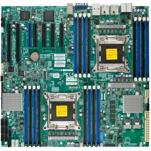 Supermicro MBD-X9DAX-IF-O | Socket LGA2011 Intel C602 Chipset Enhanced Extended Atx System Board (Motherboard) Supports 2X Xeon E5-2600 DDR3 16X Dimm-image