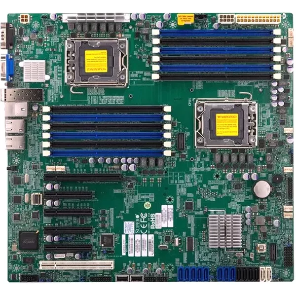Supermicro MBD-X9DBI-F-B | Socket LGA1356 Intel C602 Chipset Proprietary System Board (Motherboard) Supports 2X Xeon E5-2400/E5-2400 V2 Series DDR3 12X Dimm-image