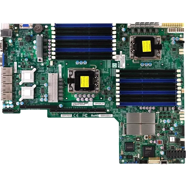 Supermicro X8DTULN4FB | Intel 5520 Dual LGA1366 Xeon DDR3 Proprietary Server Motherboard X8Dtu-Ln4F+-B-image