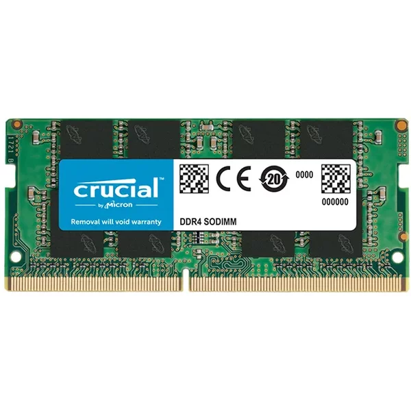 Crucial CT16G4SFD824A.C16FBD1 | 16GB Ddr4-2400Mhz Non-Ecc Unbuffered CL17 260-Pin Sodimm 1.2V 2Rx8 Memory Module-image