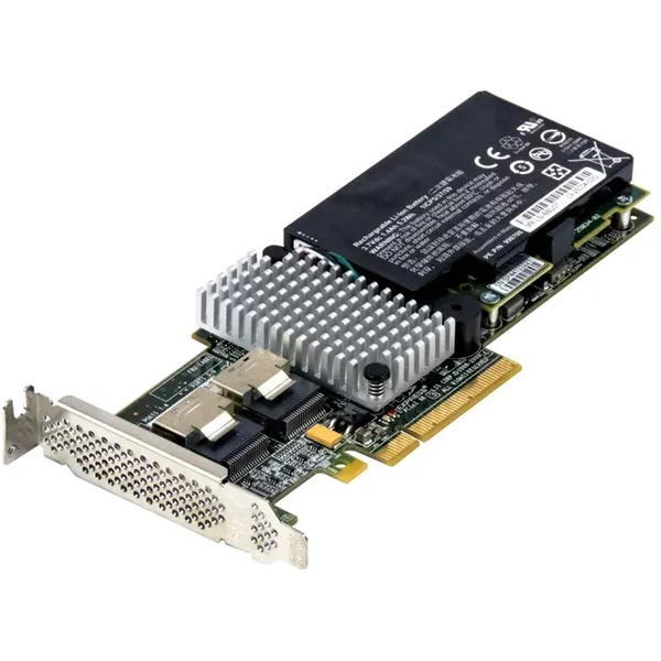 Lsi Logic SAS9260-8I-DELL | Megaraid 512MB Cache 8-Port Sas 6Gb/S / Sata 6Gb/S Pci Express 2.0 X8 MD2 Low Profile Raid 0/1/5/6/10/50/60 Controller Card-image