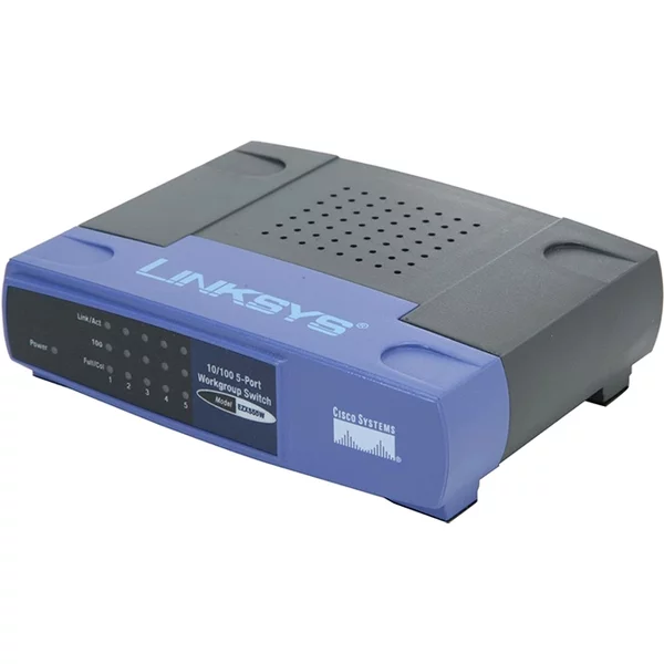 Linksys EZXS55W-CU | Etherfast EZXS55W Ethernet Switch 5 X 10/100Base-Tx Ethernet Switch-image