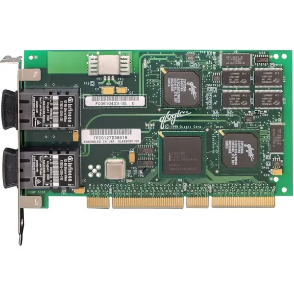 Qlogic QLA2202F-CK | Sanblade Dual Channel 64Bit/66Mhz Pci Fibre Channel Host Bus Controller-image