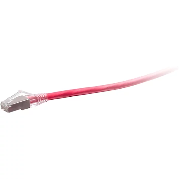 C2G C2G43894 | QS 75ft/22.8m Booted C6a Stp Cable Red TAA