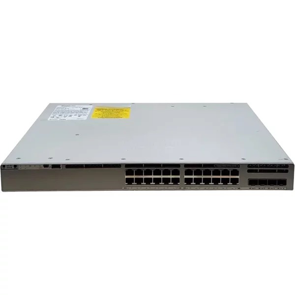 Cisco C9300L-24P-4G-E= | Catalyst 9300L 24 X Ports Poe+ 10/100/1000Base-T + 4 X Sfp Uplink Ports Layer 3 Managed Gigabit Ethernet Network Switch-image