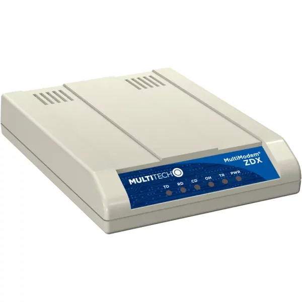 Multitech MT5656ZDX | Multimodem Zdx 56K V.92 1 X Port RS-232 + 1 X Port RJ-11 Data/Fax Modem-image