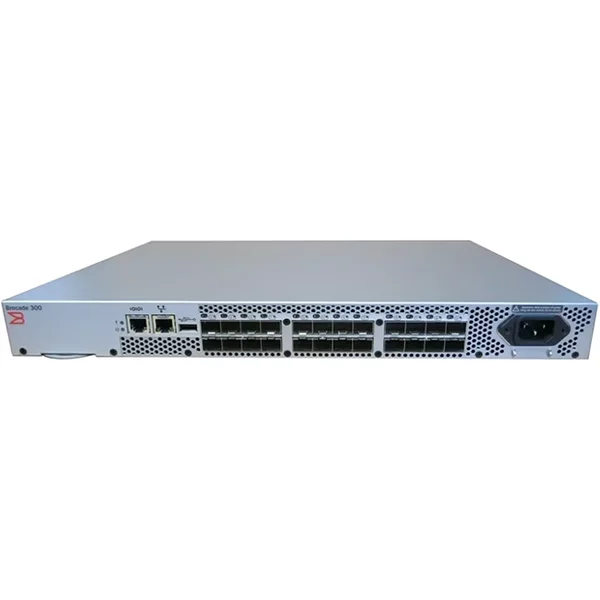 Brocade BR-340-0008 | 300 Series 24-Ports 16 X Ports Active 8GB Fibre Channel Switch-image