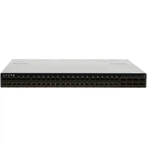 Nvidia Mellanox MSN2410-BB2RO | Spectrum SN2410B 48-Ports 25Gbase-X SFP28 8-Ports 100Gbase-X QSFP28 Layer 3 Managed Front To Back Airflow Rack-Mountable 1U Open Gigabit Ethernet Switch-image