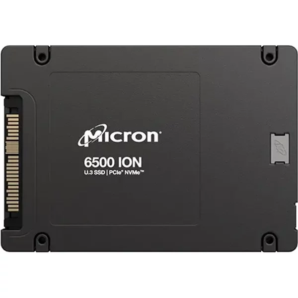 Micron MTFDKCC30T7TGR-1BK1DFCYY | 6500 Ion 30.72TB Triple-Level Cell Pci Express Nvme 4.0 X4 U.3 2.5-Inch Solid State Drive-image