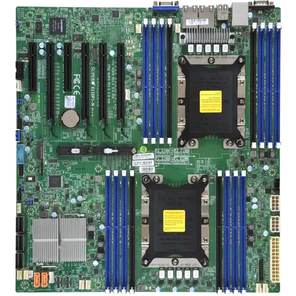 Supermicro X11DPI-NT-O | X11DPI-NT Socket LGA3647 Intel C622 Chipset Eatx System Board (Motherboard) Supports 2X Xeon Scalable DDR4 16X Dimm-image