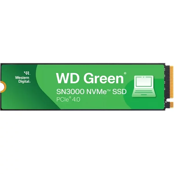 Western Digital WDS500G4G0E | Green SN3000 500GB Nvme Gen4 Pcie M.2 Internal Solid State Drive-image