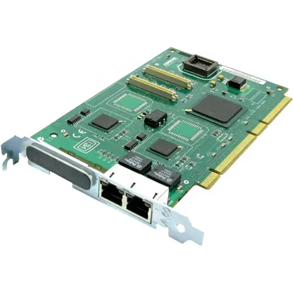 Compaq 010388-001 | 2-Ports 10/100Base-T 64-PCI Fast Ethernet Network Interface Card-image