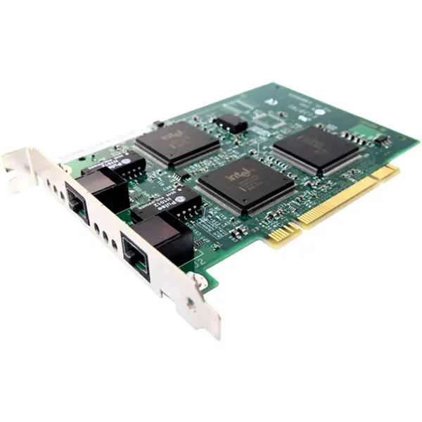 Intel 703875-004-2 | 2-Ports 10/100Base-T Pci Server Network Interface Card-image