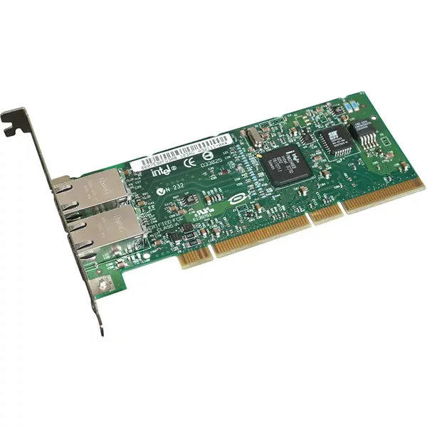 Intel A92111-004 | PRO/1000 Mt Dual-Ports RJ-45 1Gb/S 10Base-T/100Base-Tx/1000Base-T Gigabit Ethernet PCI-X Server Network Adapter-image