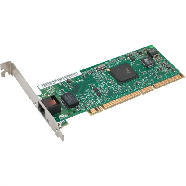 Intel A51562008 | PRO/1000 Xt Single-Port RJ-45 1Gb/S 10Base-T/100Base-Tx/1000Base-Tx Gigabit Ethernet PCI-X Server Network Adapter-image