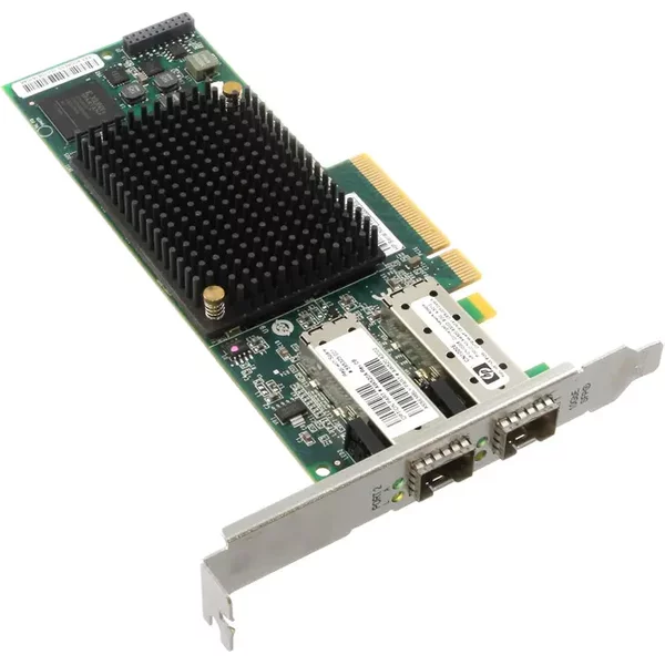 Hp AW520-63002 | CN1000E Dual-Ports Sfp+ 10Gb/S Fibre Channel Pci Express 2.0 X8 Converged Network Adapter-image