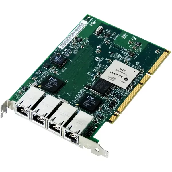 Intel C32199-001 | PRO/1000 Mt 4 X Port 1Gb/S 1000Base-T PCI-X Gigabit Ethernet Server Network Adapter Card-image