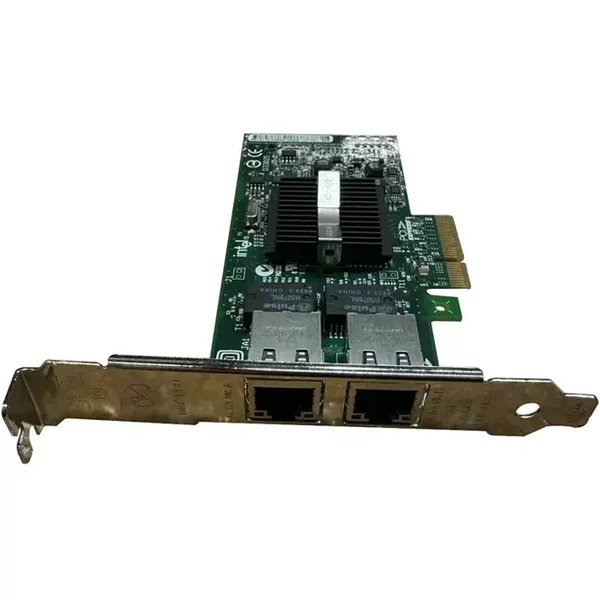 Intel D33682-06 | PRO/1000 Pt 2-Ports 1Gb/S 1000Base-T Pci Express X4 Server Network Adapter Card-image