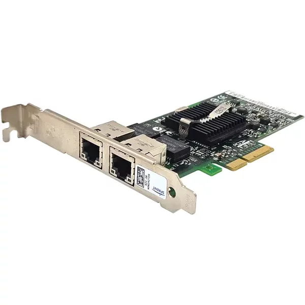 Intel D33923-003 | PRO/1000 Pt Dual-Ports RJ-45 1Gb/S 10Base-T/100Base-Tx/1000Base-T Gigabit Ethernet Pci Express X4 Server Network Adapter-image