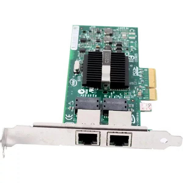 Intel D50868-004 | PRO/1000 Pt 2-Ports 1Gb/S 1000Base-T Pci Express X4 Gigabit Ethernet Server Network Adapter Card-image