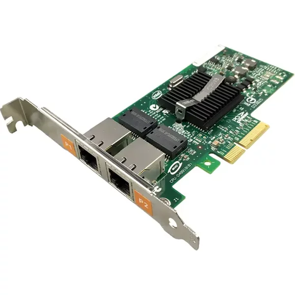 Intel D50868-005 | PRO/1000 Pt 2-Ports 1Gb/S 1000Base-T Pci Express X4 Gigabit Ethernet Server Network Adapter Card-image