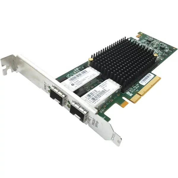 Hp E7Y06A | Storefabric CN1200E 2-Ports 10Gb/S Sfp+ Gigabit Ethernet Fibre Channel Pci Express 3.0 X8 Converged Network Adapter Card-image
