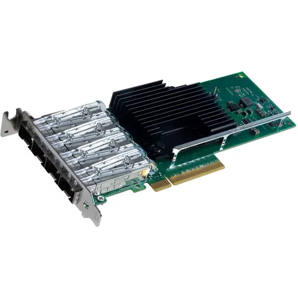 Intel EX710DA4FHG1P5 | 4 X Ports Sfp+ 10Gb/S Pci Express 3.0 X8 Gigabit Ethernet Converged Network Adapter Card-image