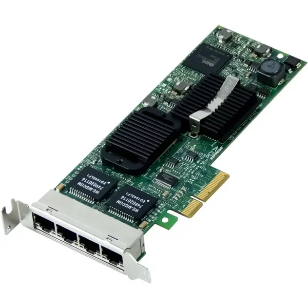 Intel EXPI9404VTG1P20 | Gigabit Vt Quad-Ports RJ-45 1Gb/S 10Base-T/100Base-Tx/1000Base-T Gigabit Ethernet Pci Express 1.1 X4 Server Network Adapter-image