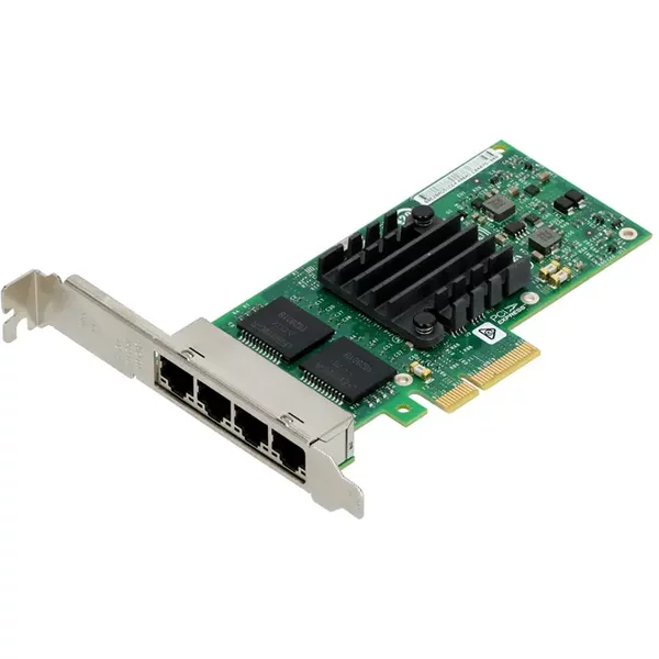 Intel I340-T4-LP | 4 X Ports 1Gb/S RJ-45 Pci Express 2.0 X 4 Ethernet Server Network Adapter Card-image