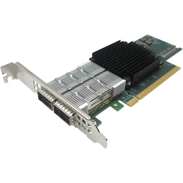 Nvidia Mellanox MCX623436MS-CDAB | Connectx-6 Dx En Dual Port 100Gb/S QSFP56 Pci Express 4.0 X16 Pull Tab Bracket Crypto Disabled Secure Boot Enabled OCP3.0 Network Adapter Card-image